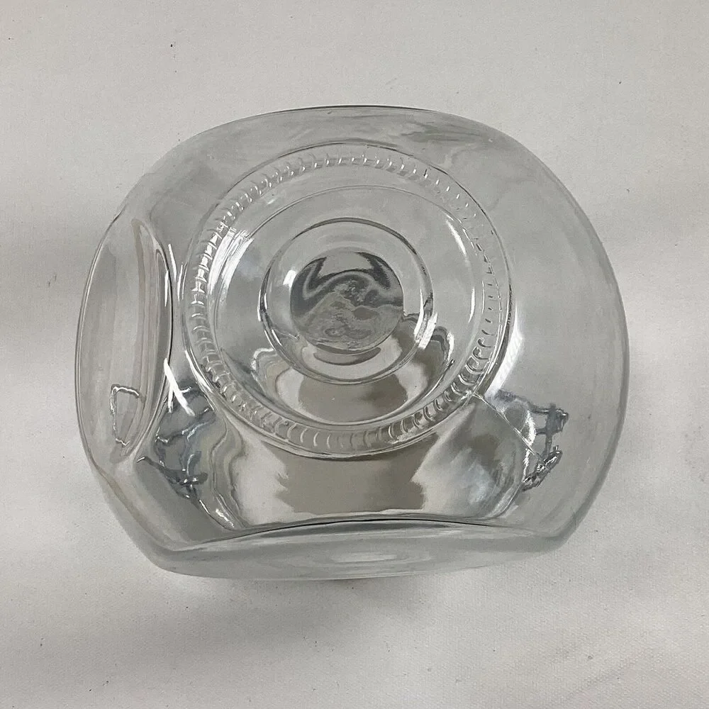 Glass Coffee Jar General Store Cafe Style Hinged Lid Airtight